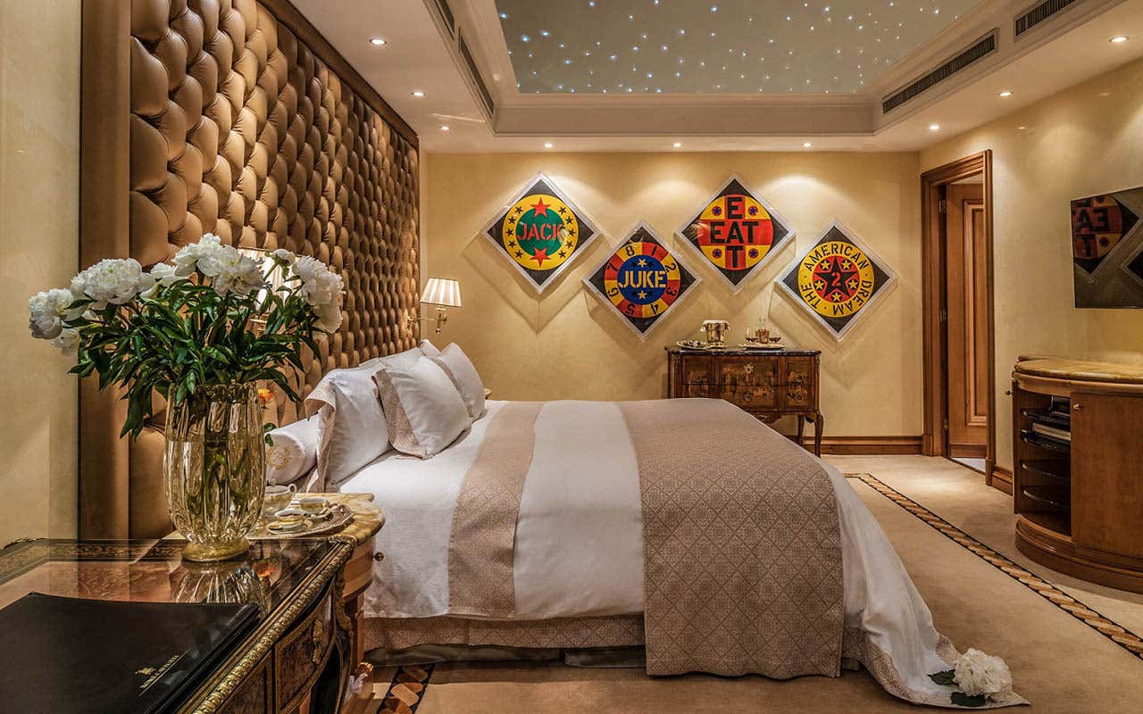 Planetarium Suite Rome Cavalieri Waldorf Astoria: l'arte dell'accoglienza, in tutti i sensi