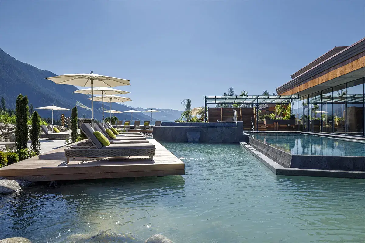 Il lusso sostenibile del Plunhof Hotel
