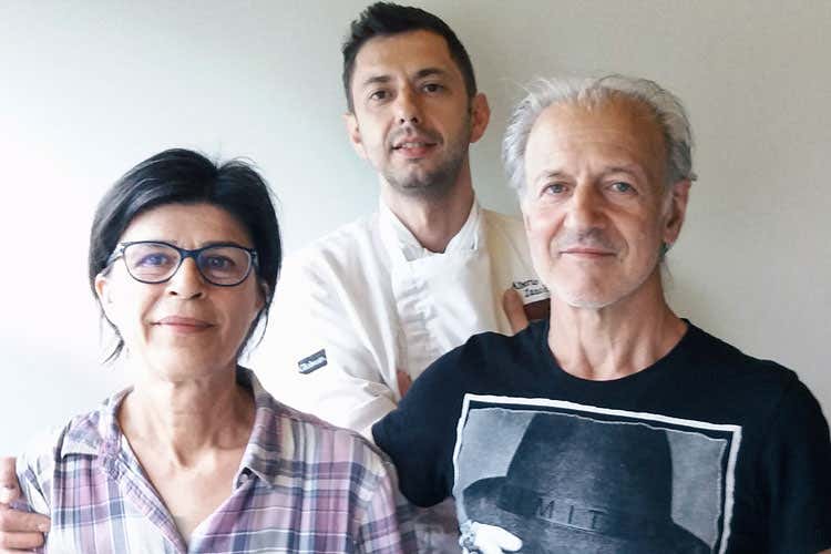 Rosa Carissimi, Alberto Zanoletti e Giuliano Brignoli (Poker fornitore ufficiale dell&rsquo;Atalanta Due linee di ravioli dedicate ai tifosi)