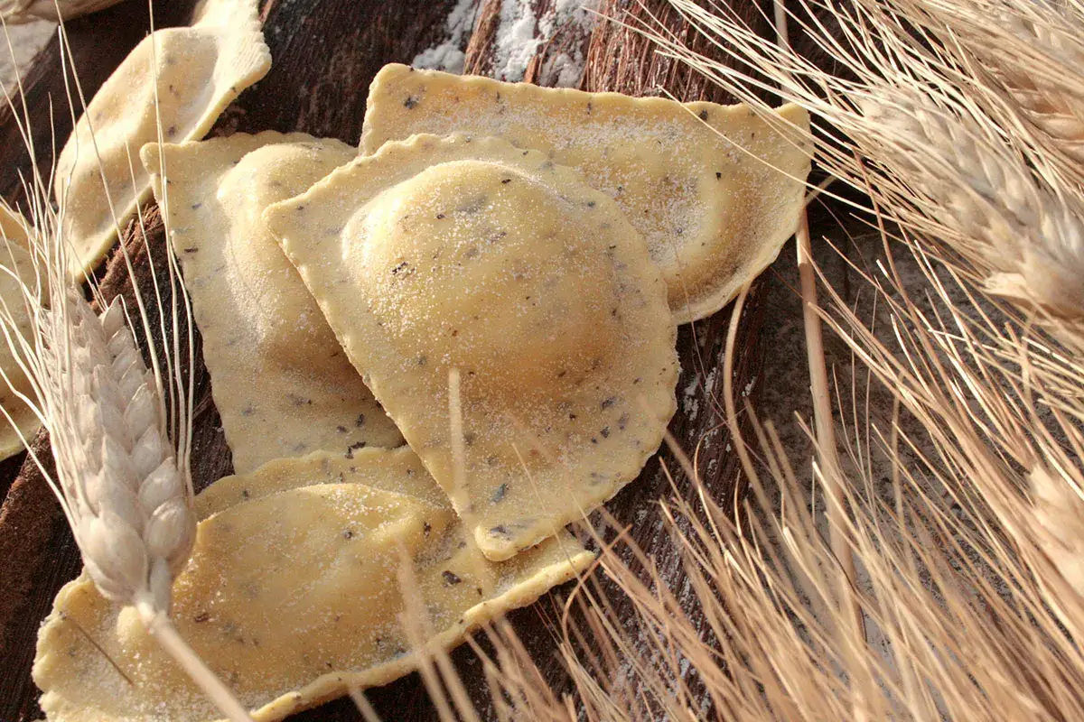 Lunici con formaggio di capra Poker, in un raviolo tutta la bont&agrave; della cucina regionale