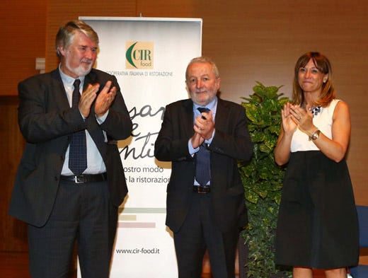 da sinistra: Giuliano Poletti, Ivan Lusetti e Chiara Nasi