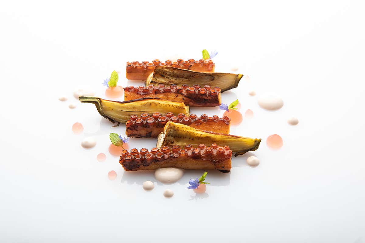 Polpo arrosto, BBQ e melanzane alla scapece Al Vistamare di Latina si salpa per un viaggio di gusto