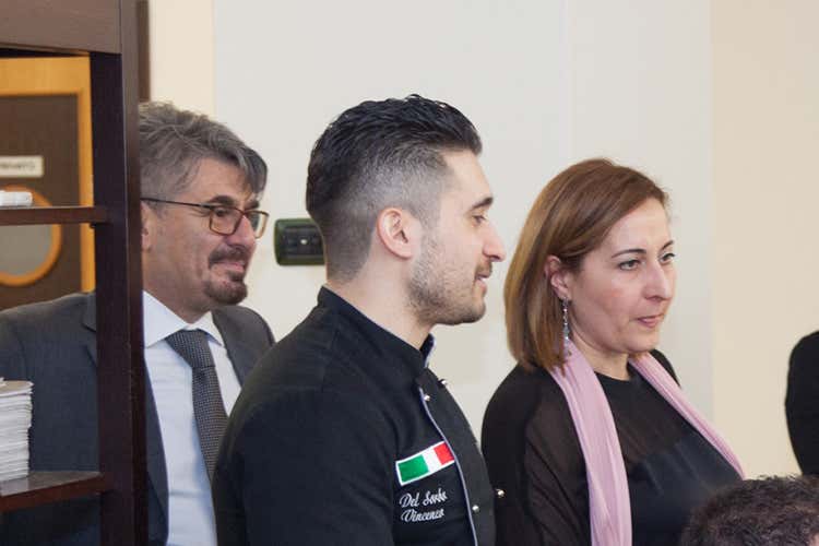 Gerardo Esposito, Vincenzo e Michela Del Sorbo (Pompeo Magno per turisti gourmet A Pompei, tra i pochi locali di qualit&agrave;)