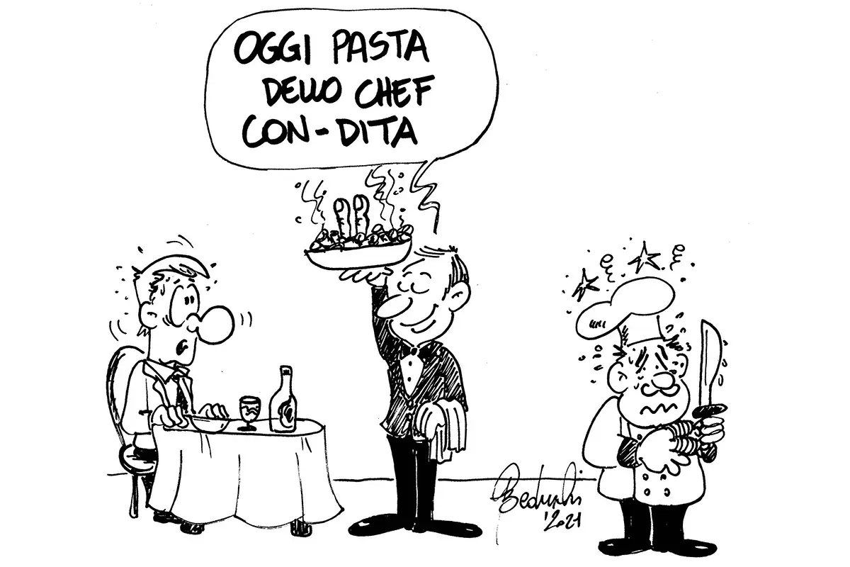 Anche il cuoco non &egrave; un mestiere senza rischi... soprattutto a lungo termine