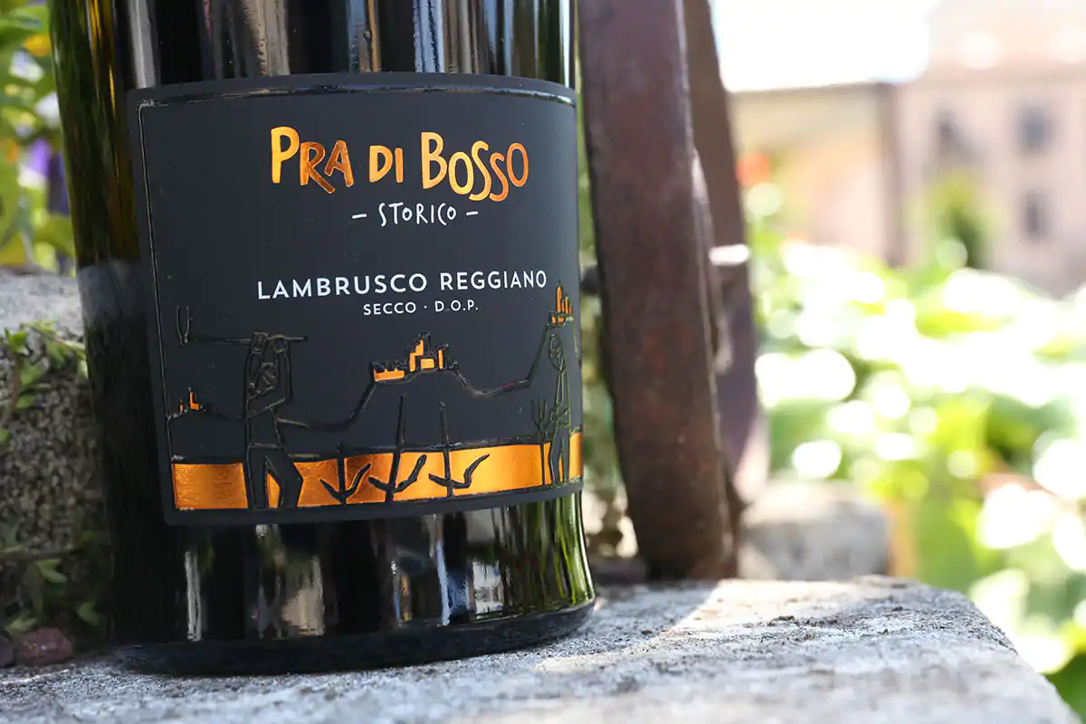 Pra di Bosso, vini di chiara identit&agrave; Emblema del Lambrusco Reggiano