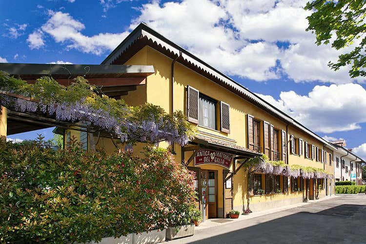 L'ingresso de L'Antica Trattoria del Gallo