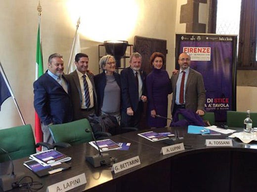 Da sinistra: Umberto Montano, Aldo Cursano, Anna Lapini, Alberto Lupini, Anna Maria Tossani e Giovanni Bettarini