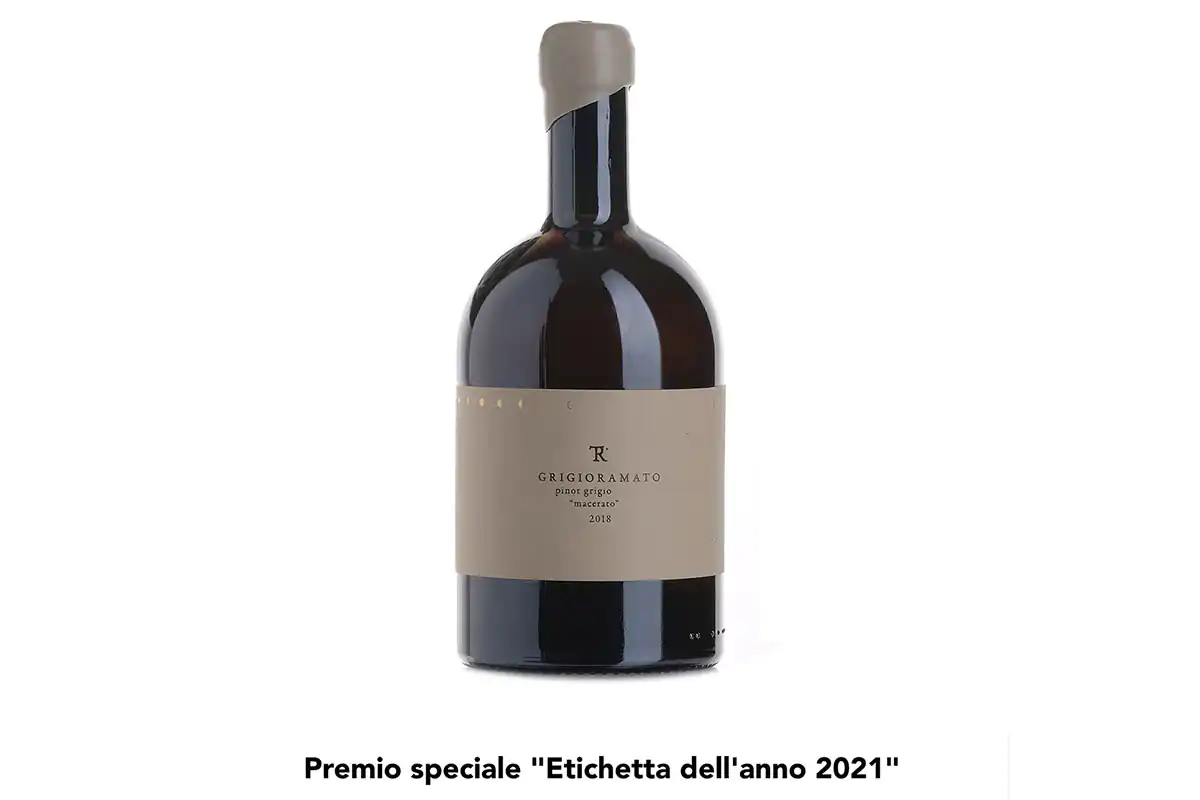 Al Grigioramato di Cantina Cescon il premio Etichetta dell&rsquo;anno 2021