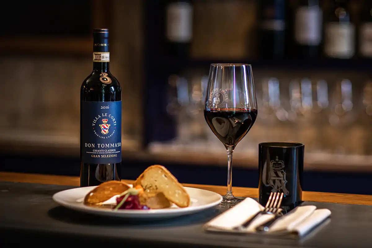 Chianti Classico Docg &ldquo;Don Tommaso&rdquo; Gran Selezione 2016 Villa Le Corti-Principe Corsini Principe Corsini, qualit&agrave; toscana anche a portata di click