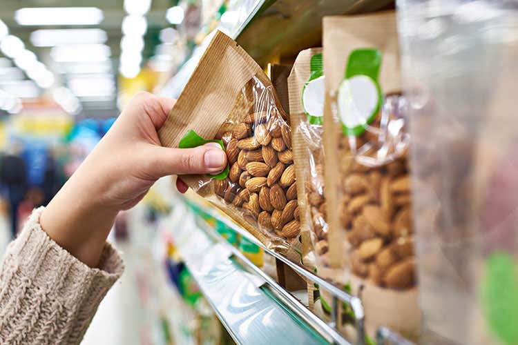 Prodotti agricoli sostenibili: boom di acquisti nei supermercati