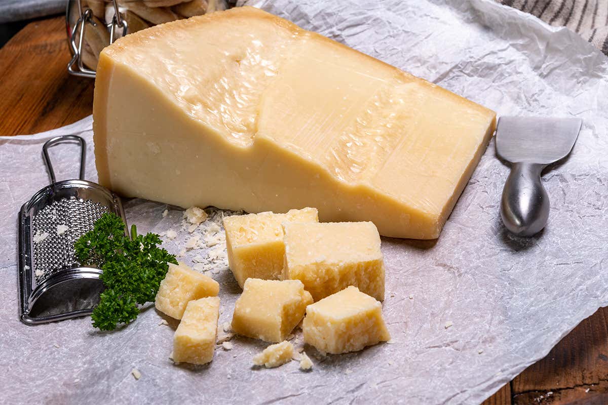 Due grandi esempi di free from: Parmigiano Reggiano e Grana Padano