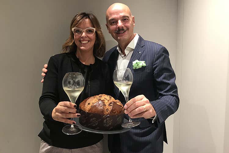 Ottavia Pistone e Gianluca Bisol (Prosecco con il dolce e panettone a tutto pasto)