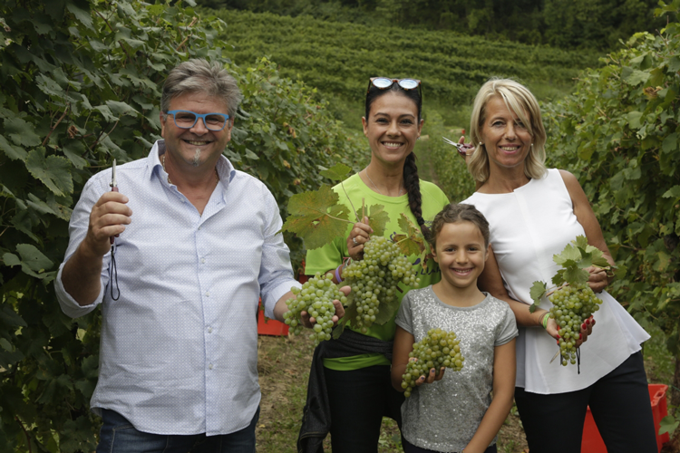 Ernesto Balbinot, Giusy Versace e Silvana Ceschin (Prosecco solidale con Le Manzane I fondi a sportivi diversamente abili)