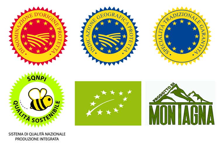 Marchi di qualità per le produzioni agroalimentari - Qualità del cibo sempre certificata grazie ai marchi Dop, Igp, Stg