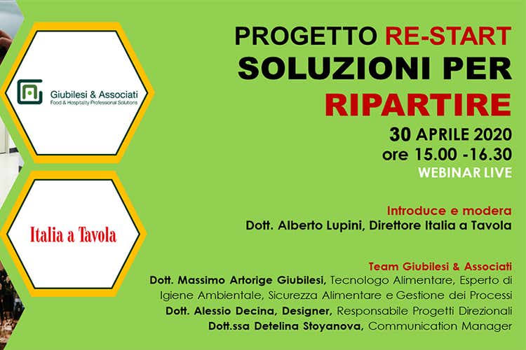 RE-START, soluzioni per ripartire Un webinar su strategie e sicurezza