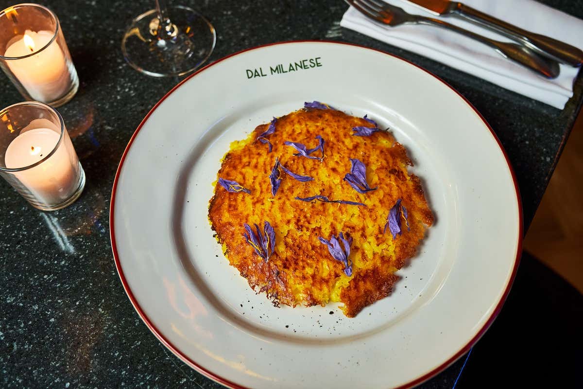 Riso al salto A cena Dal Milanese… tra chicche anni 80 e piatti cult