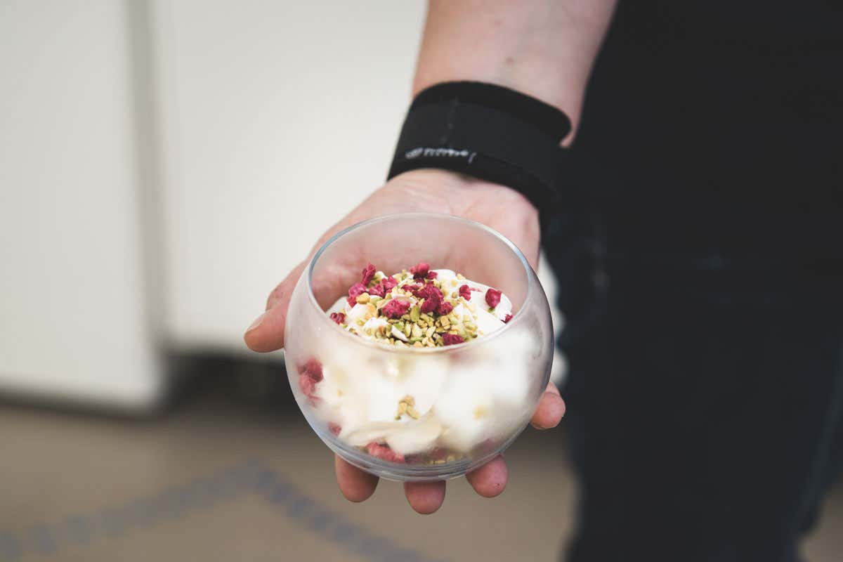 Un esempio di gelato soft di qualità