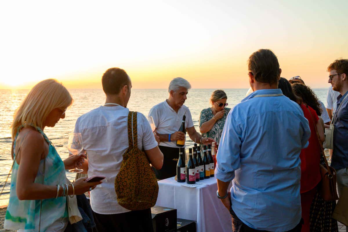 Non la solita degustazione: il vino tra mare, sostenibilità e piccoli produttori