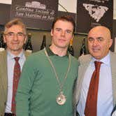 da sinistra: Tiberio Rabboni, Giuliano Razzoli e Gian Alfonso Roda