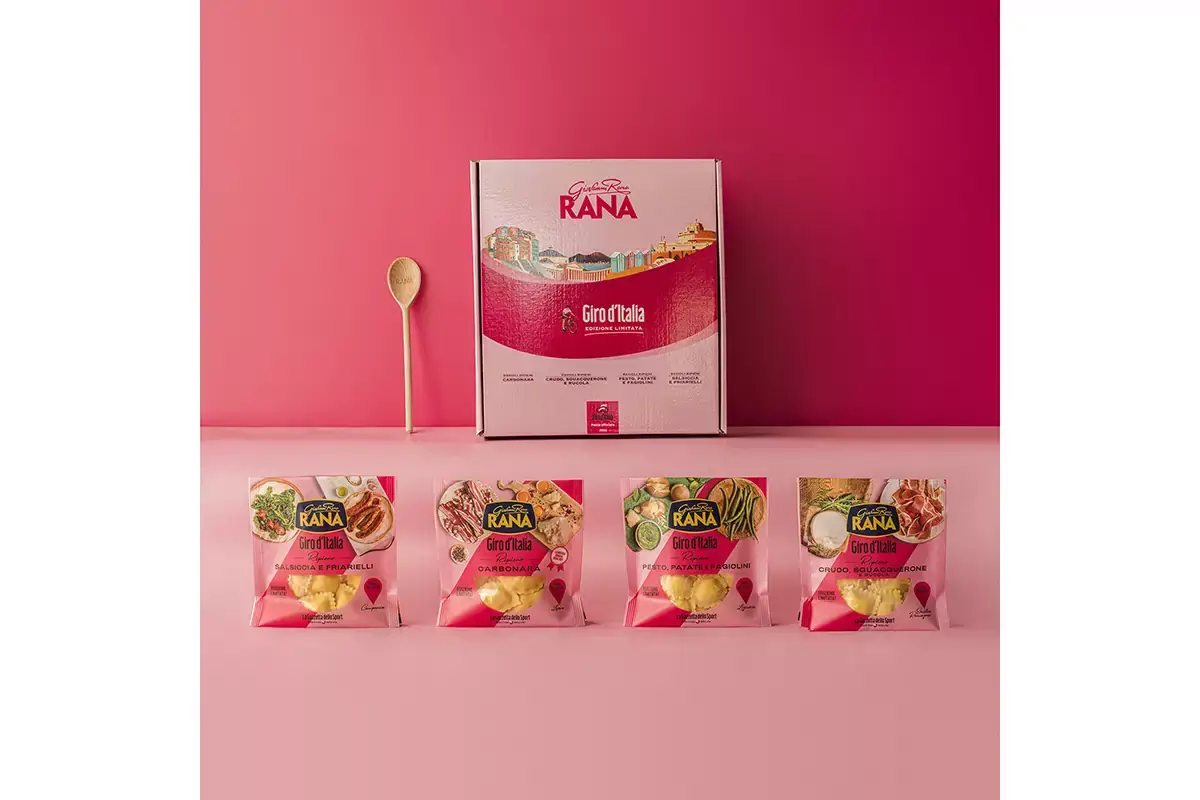 Le quattro ricette firmate Rana-Giro d'Italia Pasta, tradizione e fantasia