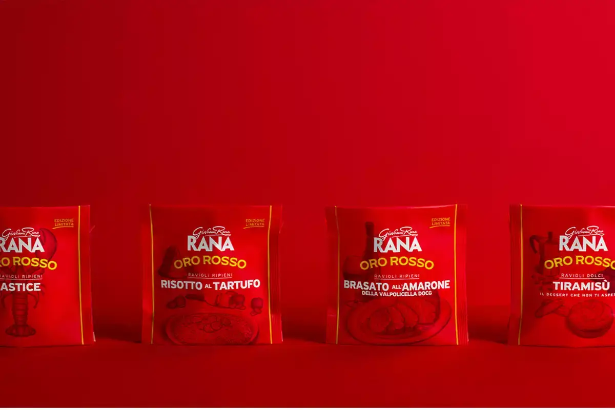 Le referenze della nuova linea Oro Rosso di Pastifcio Rana Rana: debutta Oro Rosso, ma in limited edition