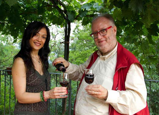 Maura Anastasia e Edoardo Raspelli