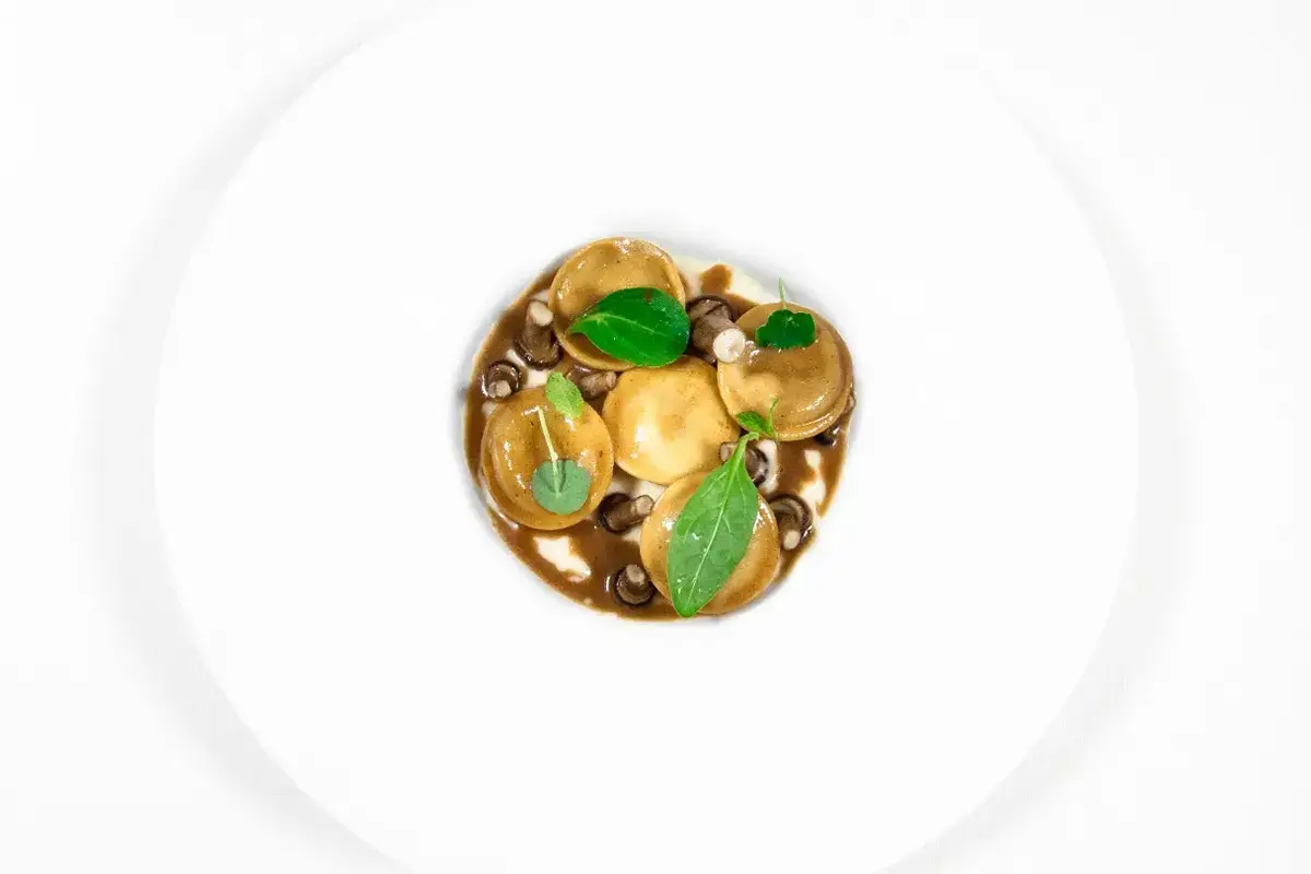 Ravioli allo stracotto di maialino nero dei Nebrodi