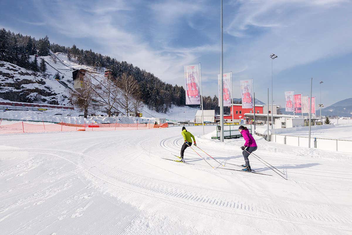 Langlaufen, Alpen Arena - foto: Hannes Pacheiner