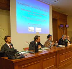 I relatori del Seminario internazionale