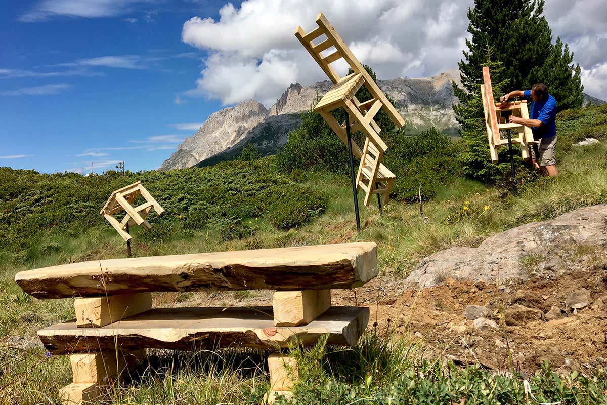 Conversazioni virtuali di Piergiorgio Doliana. Respirart Fiemme Val di Fiemme, spa a cielo aperto dove la sostenibilità è di casa