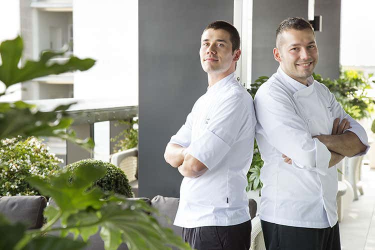 Vincenzo e Antonio Lebano - Riapre l'Excelsior Hotel Gallia Vivere Milano in piena sicurezza