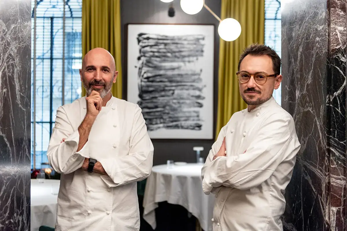 Andrea Ribaldone e Federico Sgorbini Da &ldquo;Lino&rdquo; a Pavia la cucina punta su stile e ricerca