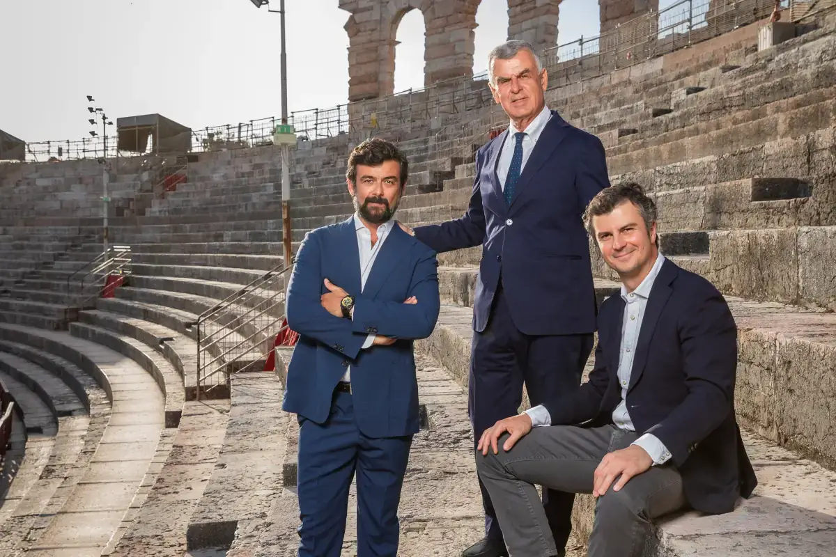 Riccardo Pasqua, Umberto Pasqua e Alessandro Pasqua Pasqua Vini rinnova la partecipazione a