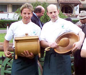 Riccardo Schacher (a sinistra)