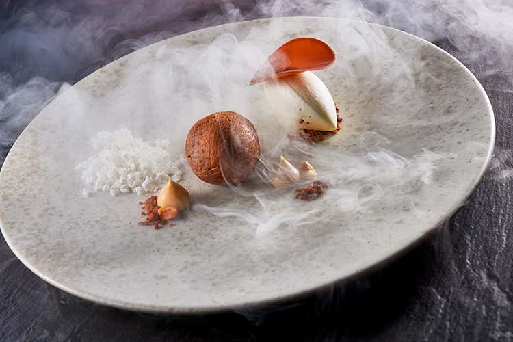 Canederlo Giuanduia (foto: Giovanni Panarotto) - Ricerca e semplificazione La pasticceria secondo Tortora