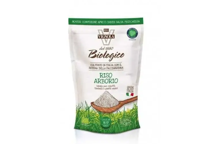 La linea Biologico di Riseria Vignola a BioFach 2022