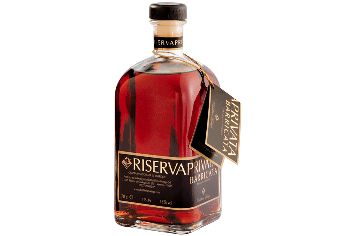 Grappa Riserva Privata Barricata di Distilleria Bottega