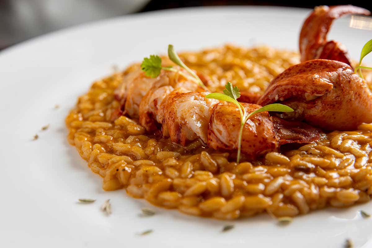 Risotto cacio e pepe e gamberi rossi Dall'aperitivo al dopocena, a Casa Coppelle un'esperienza senza interruzioni