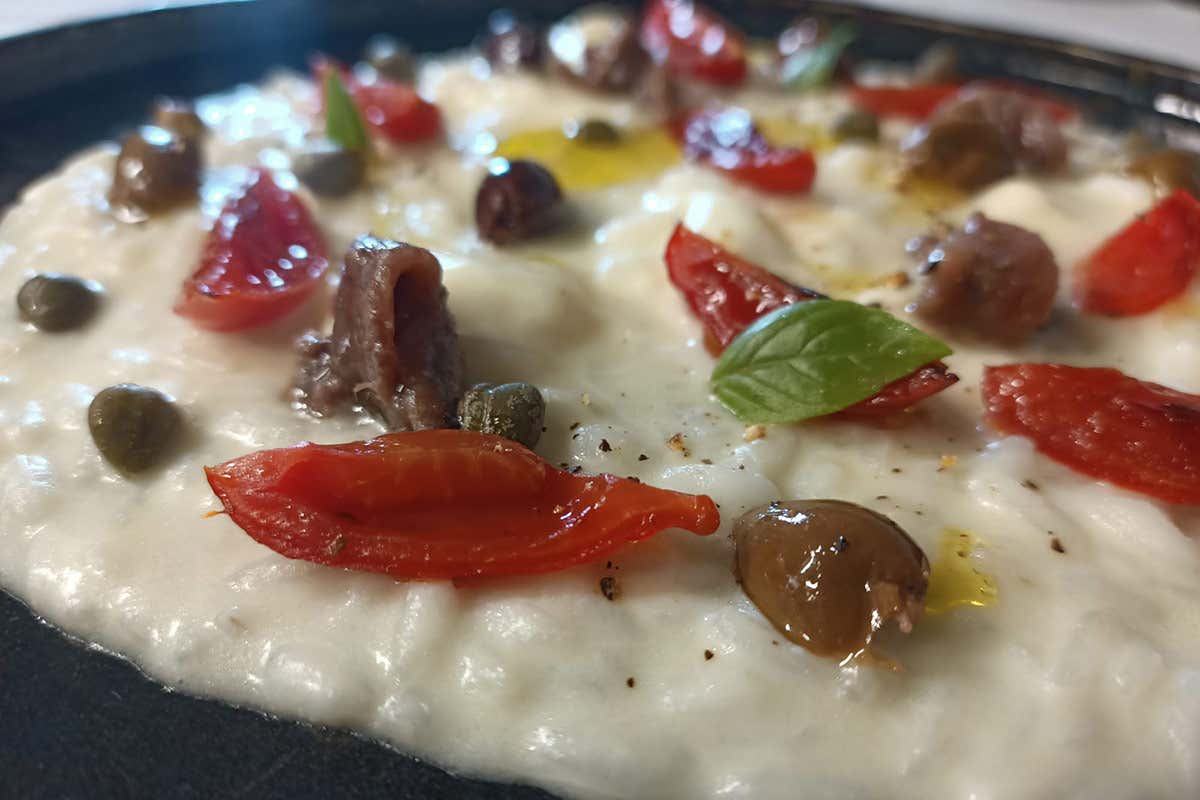 Risotto alla parmigiana mantecato allo Stracchino del Caseificio Fratelli Castellan