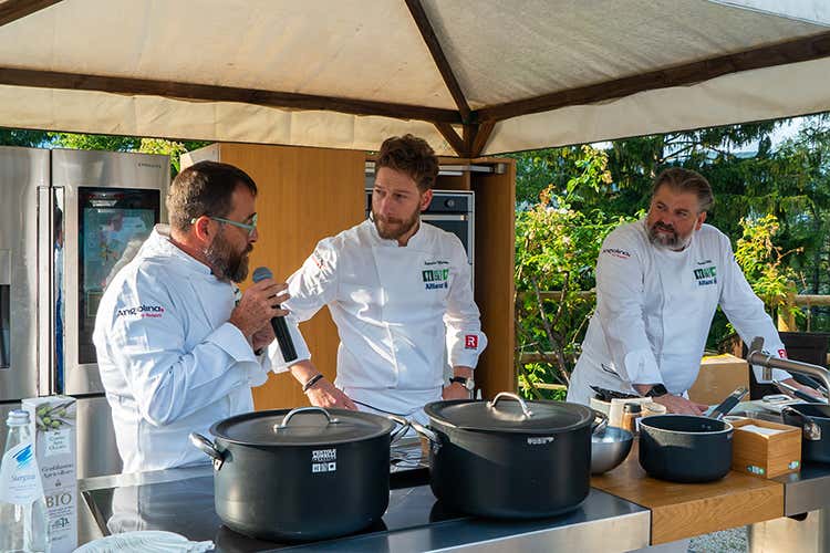 Giancarlo Morelli, Federico Beretta, Mauro Elli (Ristogolf, due tappe all&rsquo;insegna dell&rsquo;alta cucina)