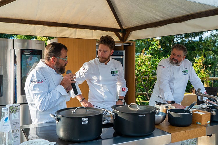 Giancarlo Morelli, Federico Beretta, Mauro Elli (Ristogolf, due tappe all’insegna dell’alta cucina)