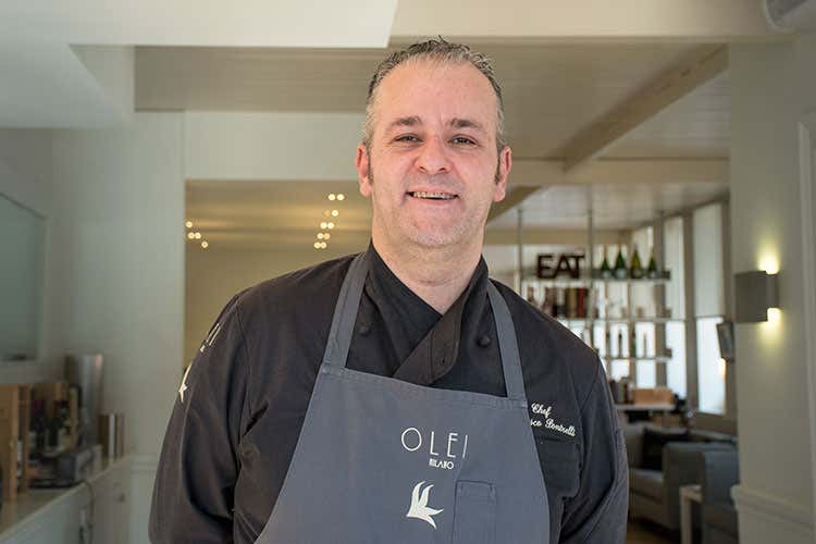 Francesco Pontrelli (Al Ristorante Olei di Milano Si parte dall'evo per scoprire l'Italia)