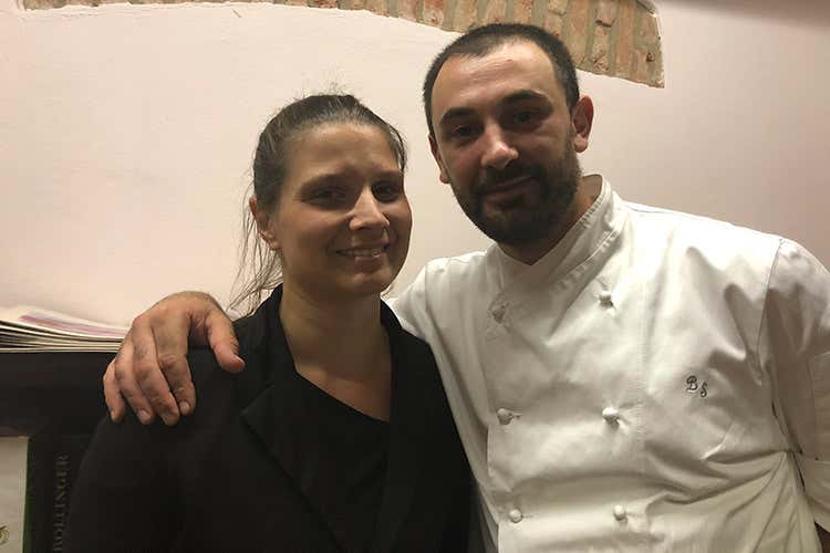 Liana Genini e Simone Breda (Ristorante Sedicesimo Secolo Il territorio non &egrave; un limite, ma un inizio)