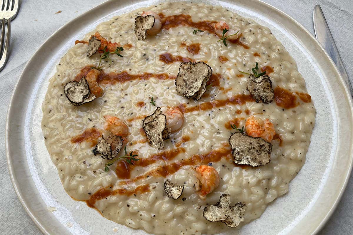 Il risotto Trieste, cucina di mare in un luogo intimo e vivace