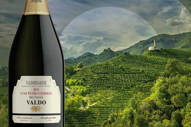 (Rive di San Pietro di Barbozza Il nuovo Brut Nature di Valdo)