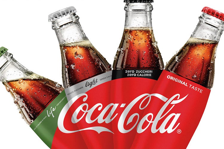 Rivoluzione in casa Coca-Cola  Meno zucchero e packaging ridotto