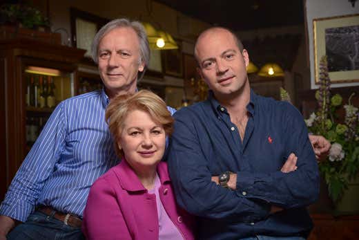 da sinistra: Roberto, Loretta e Riccardo Mancinelli da sinistra: Roberto, Loretta e Riccardo Mancinelli