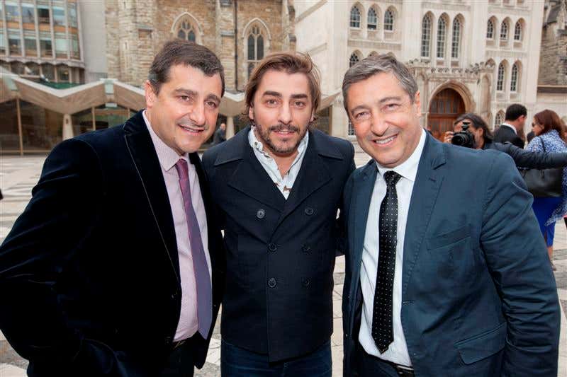 I tre fratelli Roca. Da sinistra: Josep, Jordi e Joan Roca