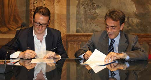 da sinistra: Rocco Pozzulo e Luigi Mastrobuono