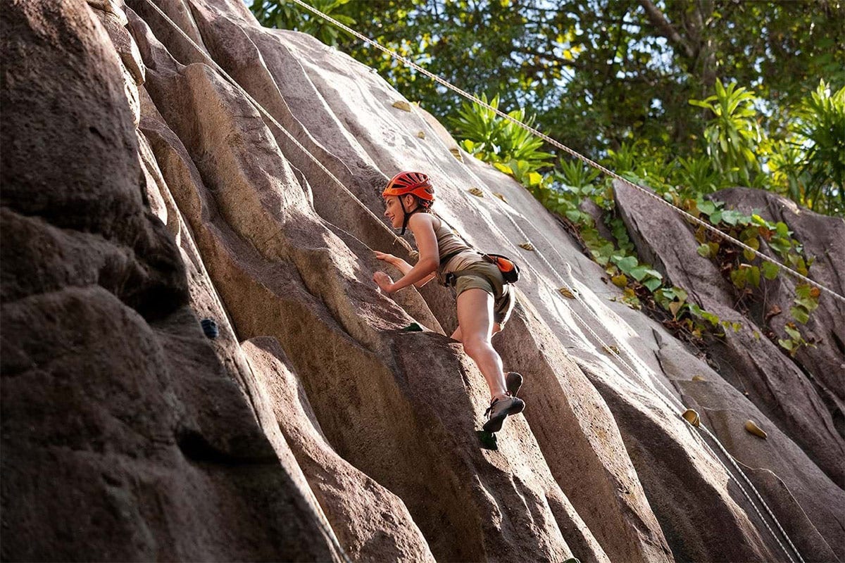 Rock climbing Constance Ephelia Resort 2